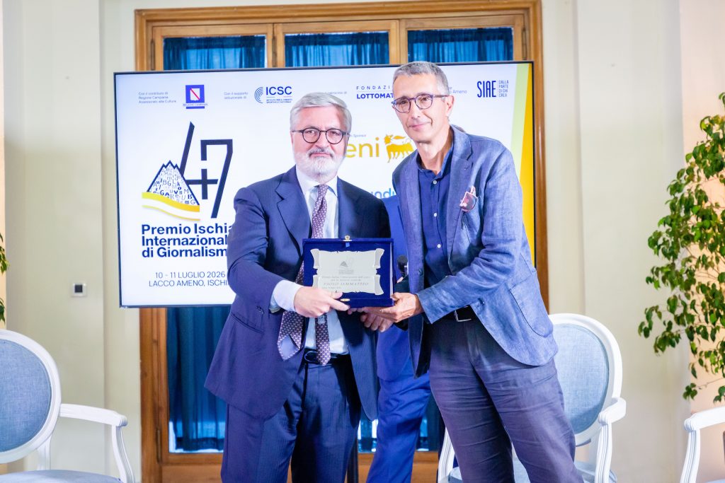 Fondazione Lottomatica al Premio Ischia: patrocinio alla 47ª edizione del giornalismo internazionale